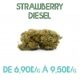 Strawberry Diesel CBD en vente sur Marie-Jeanne d'Arc de 6,90€/g à 9,50€/g